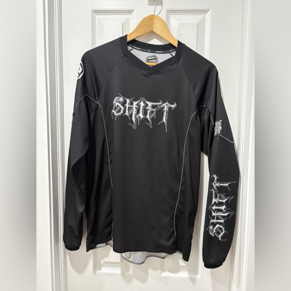 Shift Motocross Long Sleeve Men's Jersey Shirt Small